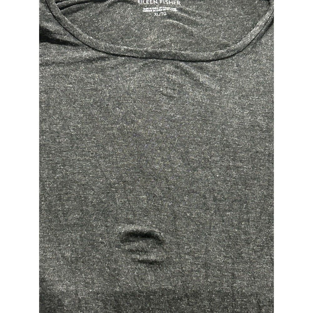 EILEEN FISHER STRETCH VISCOSE JERSEY MÉLANGE DRESS WOMEN'S SIZE XL - Read - Picture 7 of 7